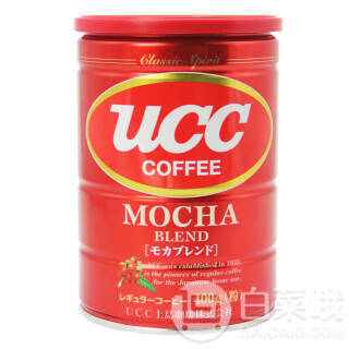 悠诗诗 (UCC) 摩卡综合焙炒咖啡粉 400g 日本进口 58元